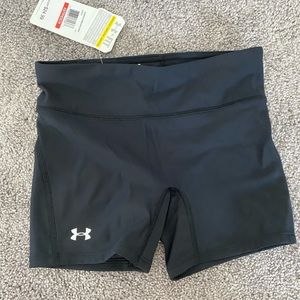 Under Armour Booty Shorts XS Black NWT